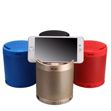 Imagem de Caixa de Som Bluetooth FM Recarregável com Suporte para Celular Q3