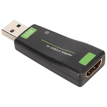 Imagem de Placa de Captura de Vídeo HDMI 4K, Dispositivo de Placa de Captura de Jogos HDMI para USB 3.0, para Jogos de Videoconferência de Transmissão Ao por Streaming