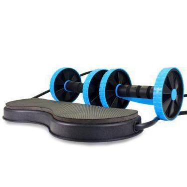 Imagem de Aparelho Roda Exercicios Abdominais Malhar Treino 6 níveis de formação, 44 exercícios dife-Unissex