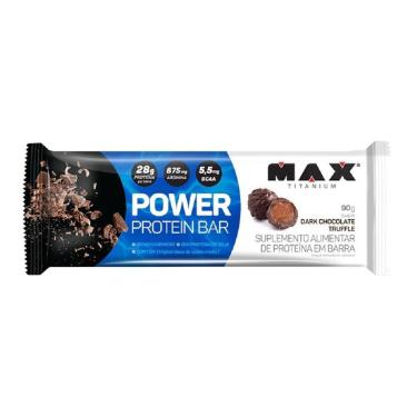 Imagem de Power Protein Bar (1 Unidade de 90g) - Max Titanium-Unissex