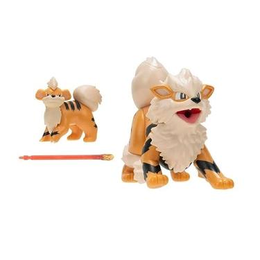 Imagem de Figura Growlithe Arcamine,Pokemon - Sunny Brinquedos, Modelo: 3288, Cor: Multicor