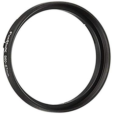 Imagem de Fotodiox Baioneta 60 B60-67mm Anel Adaptador de Filtro para Hasselblad, Anel Adaptador de Filtro de Metal Preto Anodizado