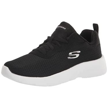 Imagem de Skechers Sport Women's Tênis femininas Power Plunge, Sapatilha feminina, Bkw = pretobranco, 5.5