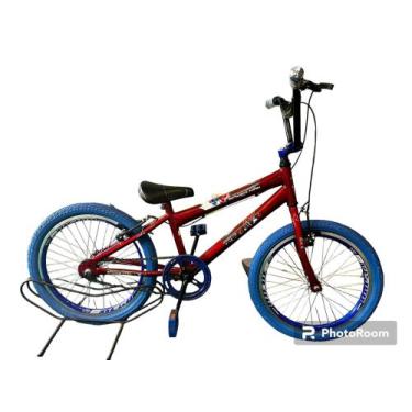 Imagem de Bicicleta Aro 20 Modelo Cross Vermelha Do Homem Aranha  - Cesinha Bike