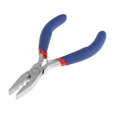 Imagem de Alicate de extensão de cabelo com 2 furos, ferramenta multifuncional de extensão de cabelo para remoção de cabelo, ferramenta de reparo de micro anel, ferramenta de abertura de proteína, ferramenta de pentear o cabelo