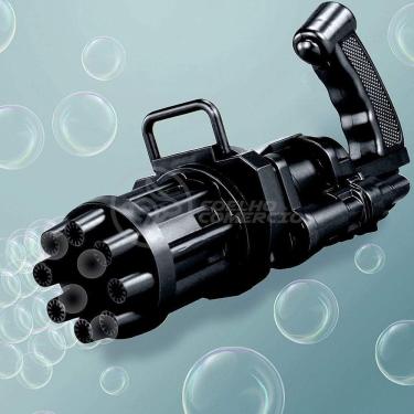 Imagem de Máquina Elétrica Lança Bolhas Sabão Preto