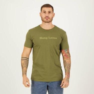 Imagem de Camiseta Hang Loose Spray Verde-Masculino