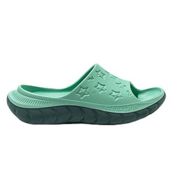 Imagem de GLOBALWIN Ava Cloud Pantufas de travesseiro para mulheres sandálias de verão reduzem o estresse nos pés, Ss232 verde-oliva, 11