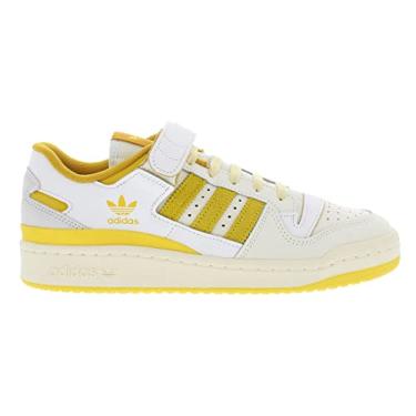 Imagem de adidas Tênis masculino adidas Forum 84 Low tamanho 44, cor: creme puff/amarelo doce-off-white, Creme Puff/Amarelo Doce - esbranquiçado, 13