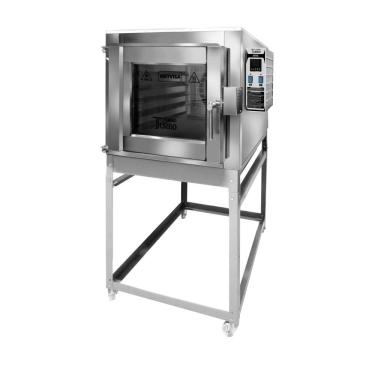 Imagem de Forno Turbo Elétrico Metvisa Total Inox 5 Esteiras 150 Litros 9000W Monofásico 220V FTE...