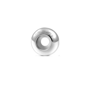 Imagem de Berloque SEP REDONDO BORRACHINHA em Prata 925