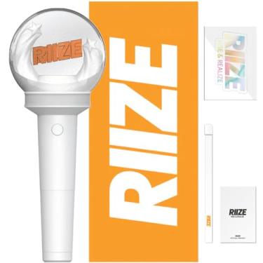 Imagem de Sayzer RIIZE Lightstick Official Kpop Merch Merchandise, Standard, White, Orange