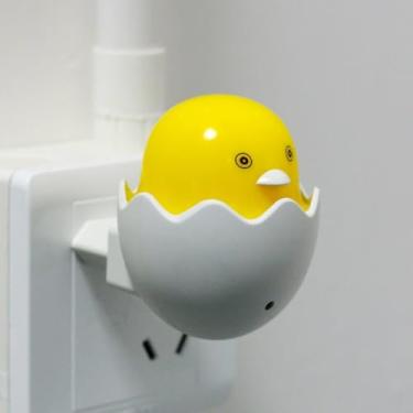 Imagem de Luminária Abajur Infantil Com Formato de Pintinho, Abajur de Tomada