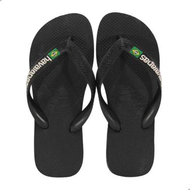 Imagem de Chinelo Havaianas Brasil Logo-Preto