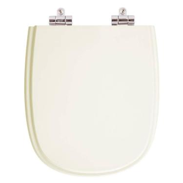 Imagem de Assento Sanitário Poliéster Fechamento Lento Sabatini Palha para vaso Icasa