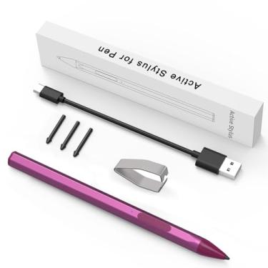 Imagem de Caneta Stylus para ASUS Transformer/ASUS Zenbook/ASUS Vivobook Flip/ASUS Notebook Touchscreen Laptop Tablet Recarregável MPP 2.0 Tilt Pencil 4096 Sensibilidade à Pressão Protocolo Microsoft MPP,
