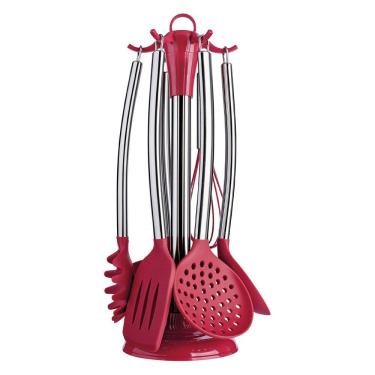Imagem de Conjunto de Colheres Euro Silicone 7 Peças