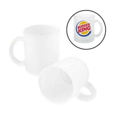 Imagem de Caneca de Chopp de Vidro Jateada para Sublimação - 325ml (11oz) - 36un