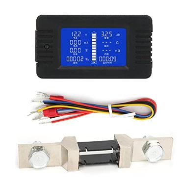 Imagem de Monitor de Bateria, Detector de Teste de Bateria, Medidor de Bateria Multifuncional PZEM-015 Tensão Atual Testador de Capacidade de Consumo de Energia Com Derivação (015 Inglês