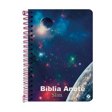 Imagem de Bíblia Sagrada - Anote - Espiral - Slim - Planetas