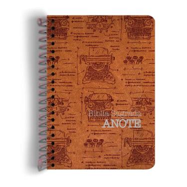 Imagem de Bíblia Sagrada Anote - Nvi - Espiral - Capa Couro Marrom
