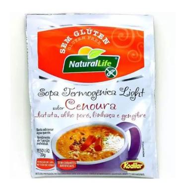 Imagem de Sopa Termogênica Ligth Batata Com Alho Poró Sem Glúten NaturalLife 20g