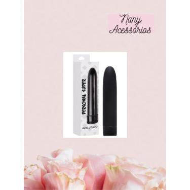 Imagem de Vibrador Personal Liso 13Cm Youvibe Vipmix, PRETO