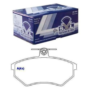 Imagem de Pastilha freio dianteira girling - a4 95 a 95 / caddy / golf / passat 