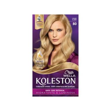 Imagem de Tinta de Cabelo Koleston 80 - Louro Claro, Louro Claro