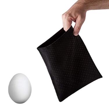 Imagem de MilesMagic Magician's Malini Eggs Bag with Egg | Egg Vanishing Gimmick | Visual Illusion Routines for Real Close Up Street or Stage Mentalism Magic Tricks