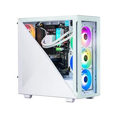 Imagem de Thermaltake LCGS Avalanche 360T AIO PC para jogos refrigerado a líquido (AMD Ryzen™ 5 5600X 6-core, DDR4 3600Mhz 16GB RGB Memory, NVIDIA® GeForce RTX™ 3060 Ti, 1TB NVMe M.2, WiFi, Win10 Home)