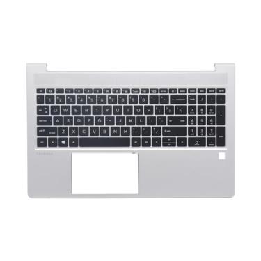 Imagem de Novo apoio para as mãos de substituição para HP ProBook 450 G9 455 G9 capa superior com teclado retroiluminado N01933-001