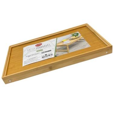 Imagem de Mesa Servir Café Da Manhã Na Cama - Bandeja em Bambu - Clink