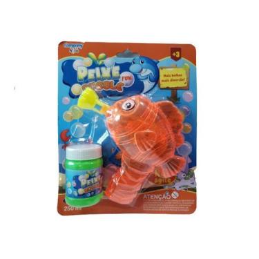 Imagem de Bolhas De Sabão do Peixe Laranja c/ Luz Company Kids