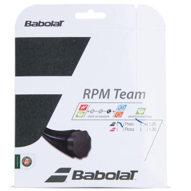 Imagem de Corda Babolat RPM Team 17L 1.25mm Preta - Set Individual 