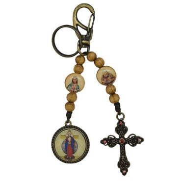 Imagem de Chaveiro Dezena Intercessores de Jesus das Santas Chagas - Padre Regin
