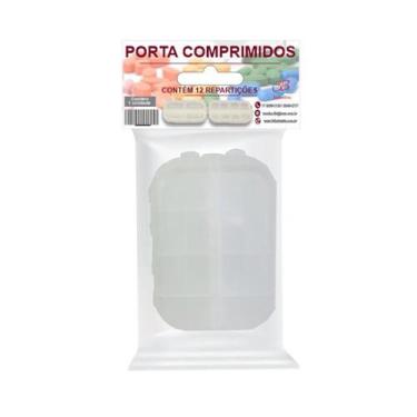 Imagem de Porta Comprimidos Diário/Semanal 12 Divisórias - 3B