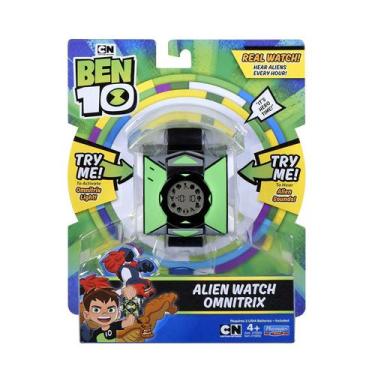 Imagem de Relógio Digital Alien Omnitrix com Luz e Sons em Português Ben 10 Play