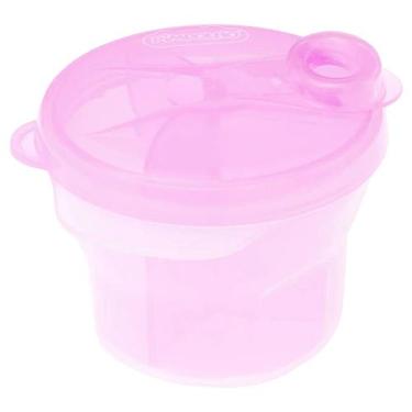 Imagem de Pote Dosador Leite em Pó 3 Divisórias Bebê Pimpolho Neném - Mundo dos 