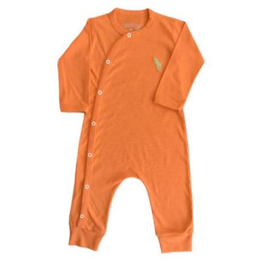 Imagem de Pijama Macacão Bebê Malha Manga Longa Fechamento em Botões - Patrulha 