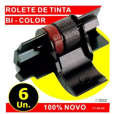 Imagem de Rolete Tinta / Maquina Calculadora Elgin * MR 6123 - Cx 6 Un.