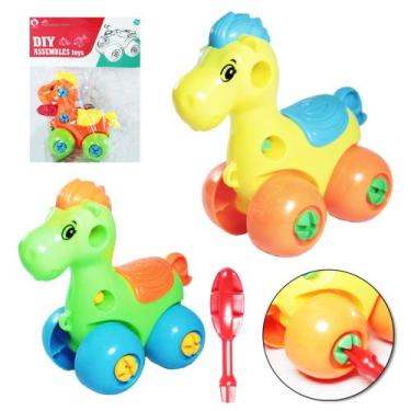 Imagem de Cavalo monta e desmonta didatico com acessorio - 20 COMERCIAL
