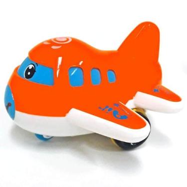 Imagem de Aviao divertido com friccao pica pau, Laranja, UN