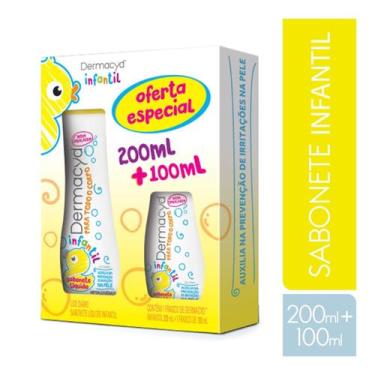 Imagem de Kit Sabonete Liquido Dermacyd Infantil 200ml + 100ml Oferta Especial