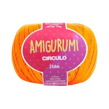 Imagem de Fio Amigurumi Linha Novelo 254m 125g 4456 LARANJA