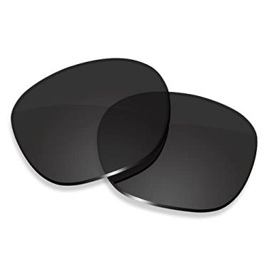 Imagem de ToughAsNails Lentes de reposição para óculos de sol Oakley Deadbolt OO6046 - HyperVision Plus Preto - Polarizado