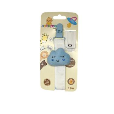 Imagem de Prendedor de Chupeta com Bichinho de Pelucia e Trava Premium - XIKINHA