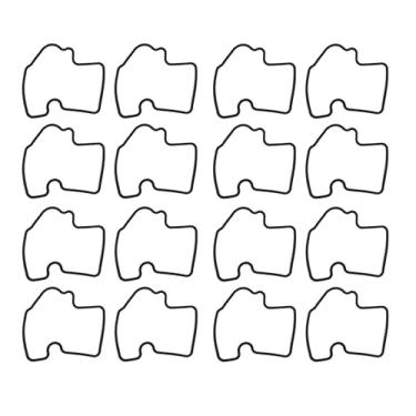 Imagem de Gaxeta de boia de carburador compatível com KSV700 KFX700 KVF650 KVF700 KSV700 KRF750 KVF750 KSV KFX KVF KRF 700 650 750 (16 peças)