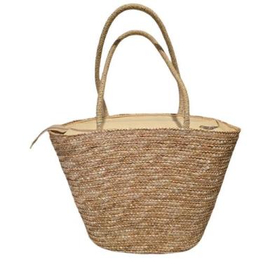 Imagem de Bolsa Cesta Artesanal Grande para Praia e Piscina - innovaree-commerce