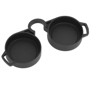 Imagem de Protetores de chuva binoculares, capa de borracha para ocular de 42-45 mm, capa de proteção contra chuva binocular, tampas de borracha para lentes de binóculos